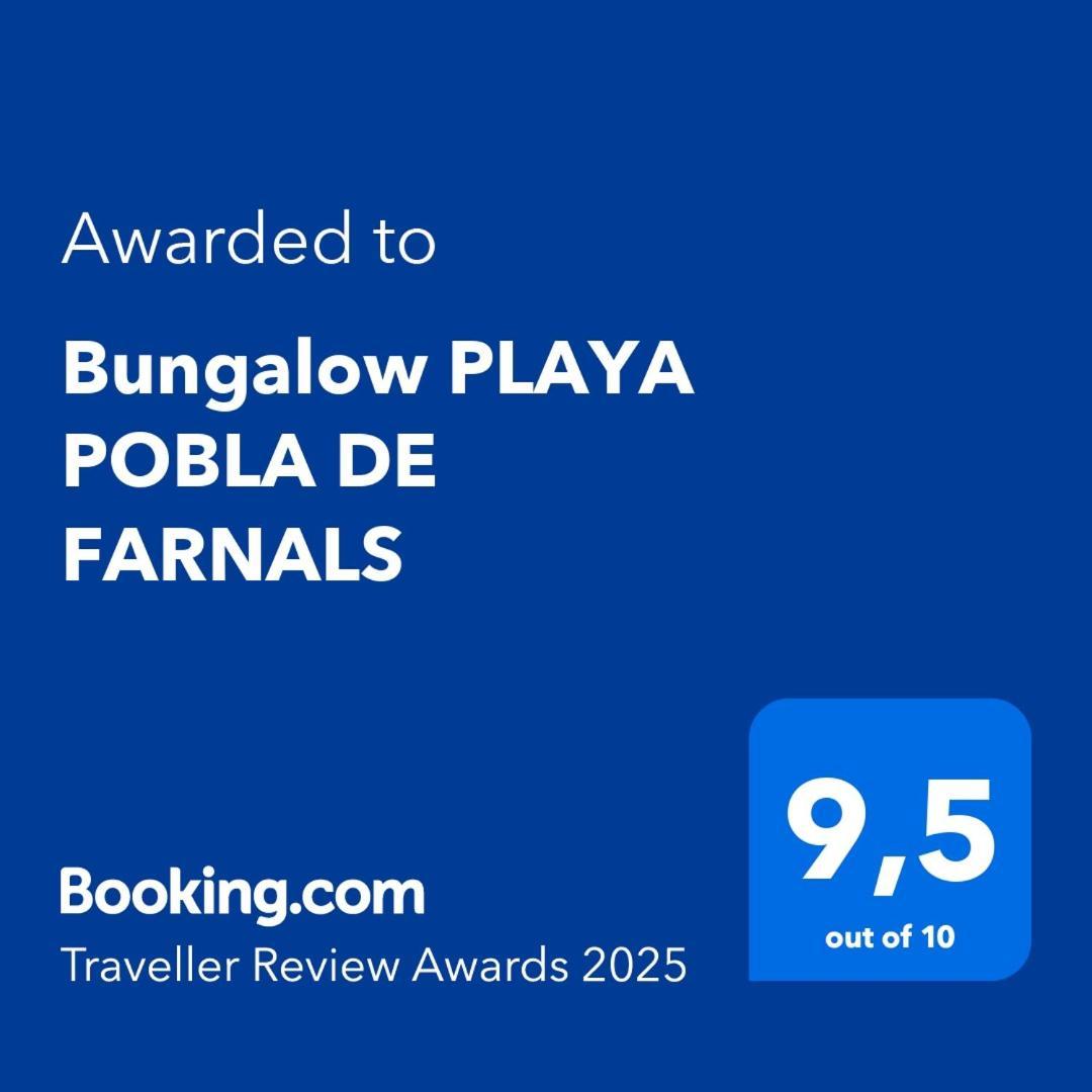 Bungalow Playa Pobla De Farnals Las Canteras  Exteriör bild